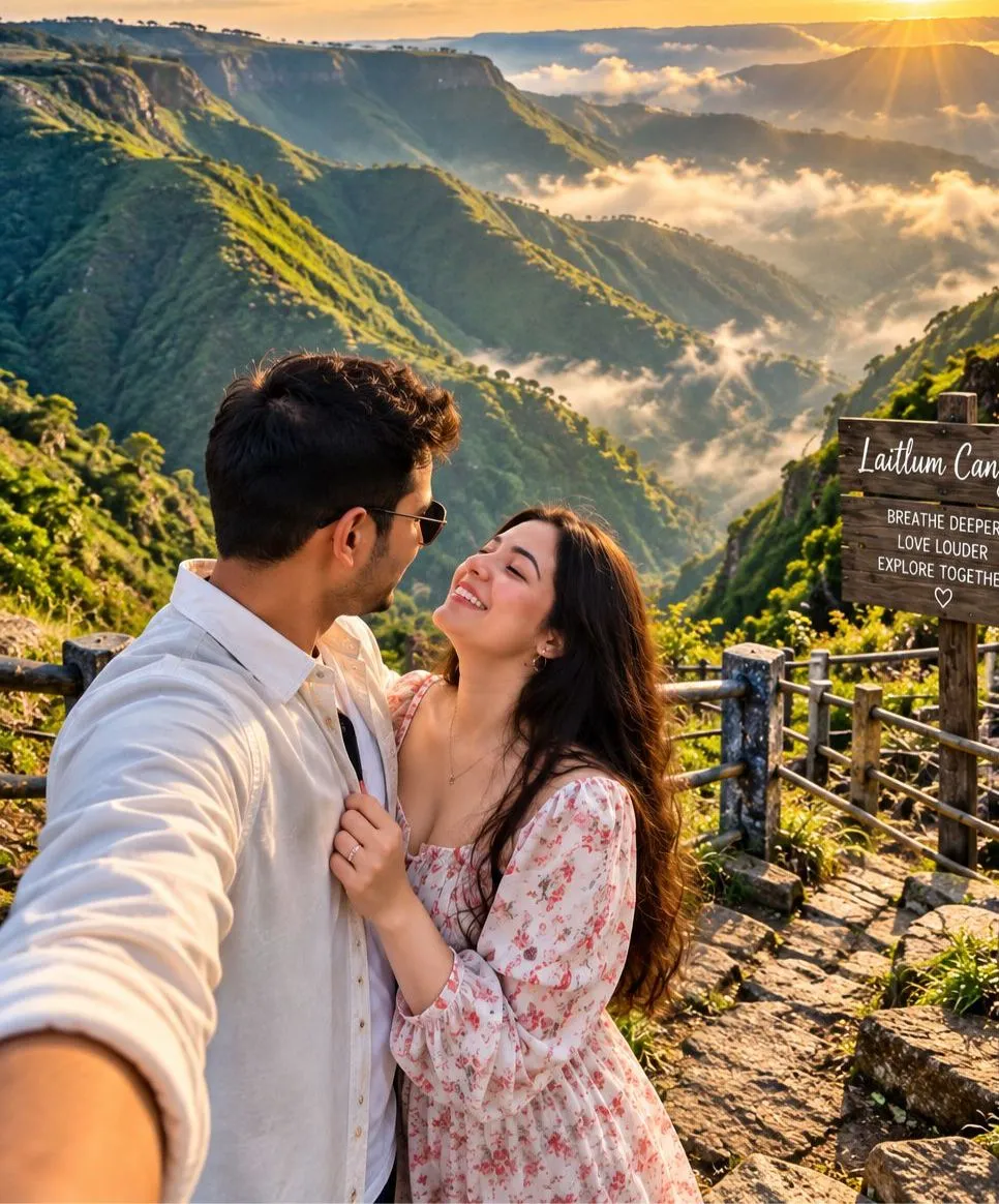 Meghalaya Honeymoon Trip